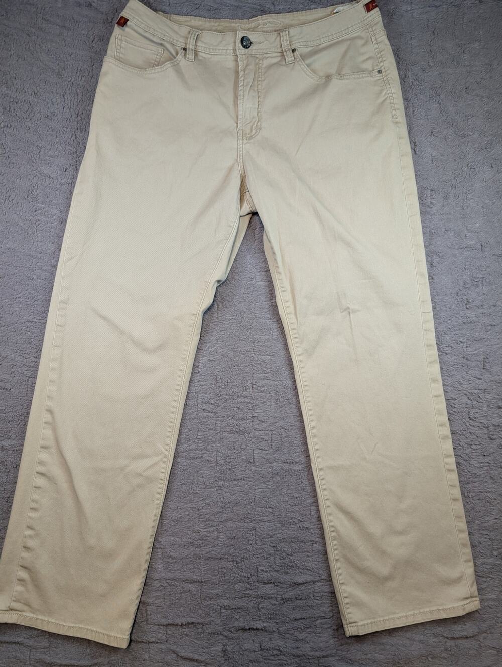 Men's WORN Brand Jeans, Khaki - 36/32